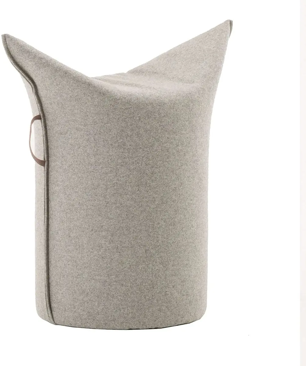 Hocker "ZIPFEL" von Werther (hellgrau)